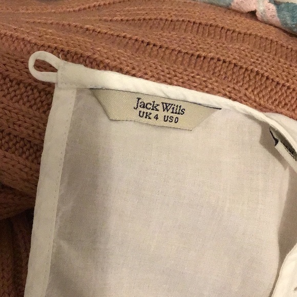 JACK WILLS | white peplum top - Picture 3 of 5